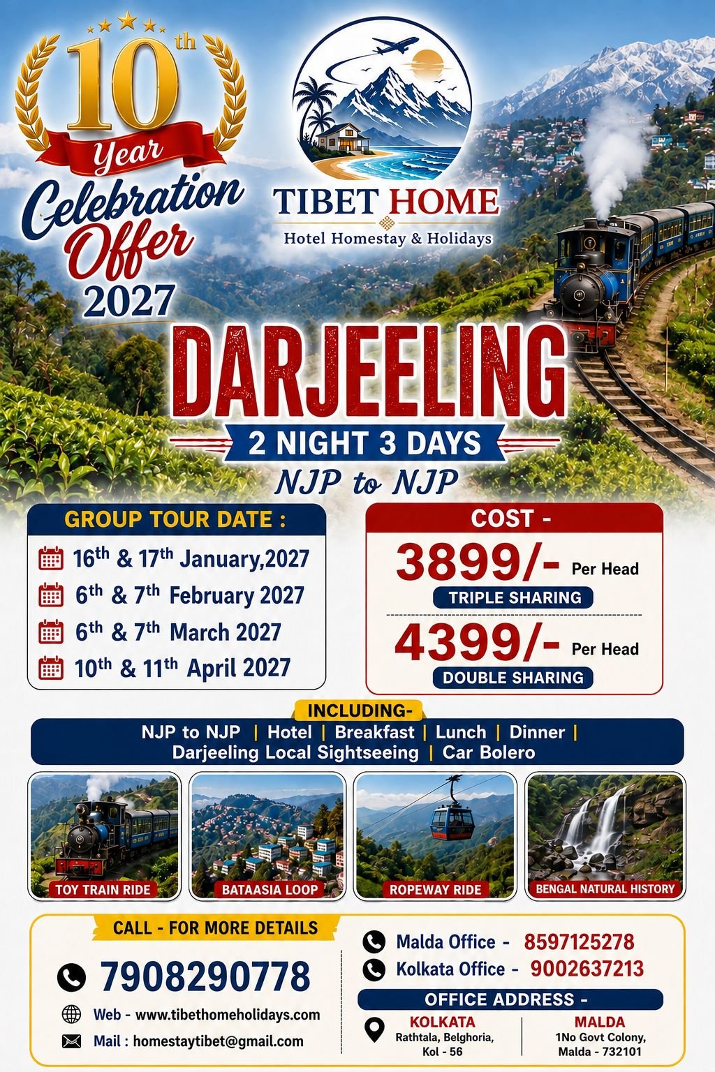 DARJEELING GROUP TOUR